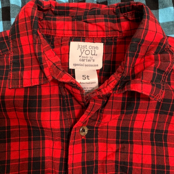 5t boys button up shirts-2pack - Picture 2 of 3